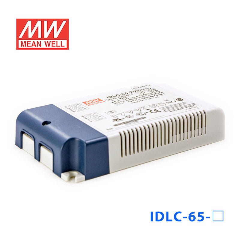 Mean Well IDLC - 65 - 1050 Power Supply 65W 1050mA, Dimmable - IDLC - 65 - 1050 - powersupplymall.com