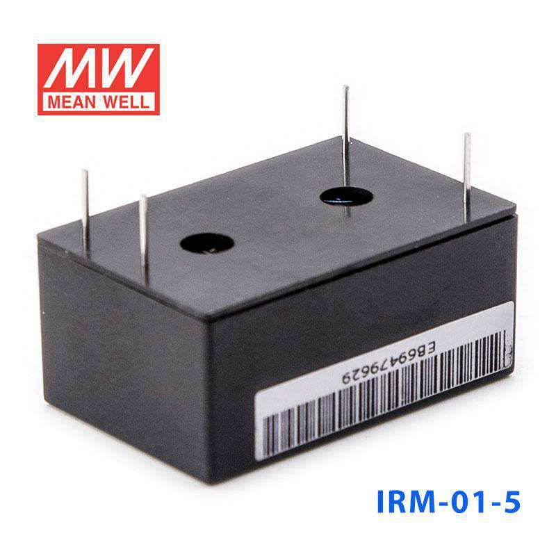 Mean Well IRM - 01 - 5 Switching Power Supply 1W 5V 200mA - Encapsulated - IRM - 01 - 5 - powersupplymall.com