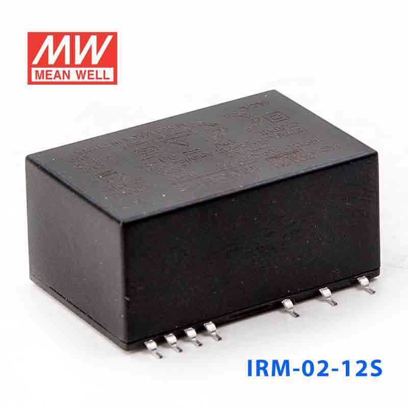 Mean Well IRM - 02 - 12S Switching Power Supply 2W 12V 167mA - Encapsulated - IRM - 02 - 12S - powersupplymall.com
