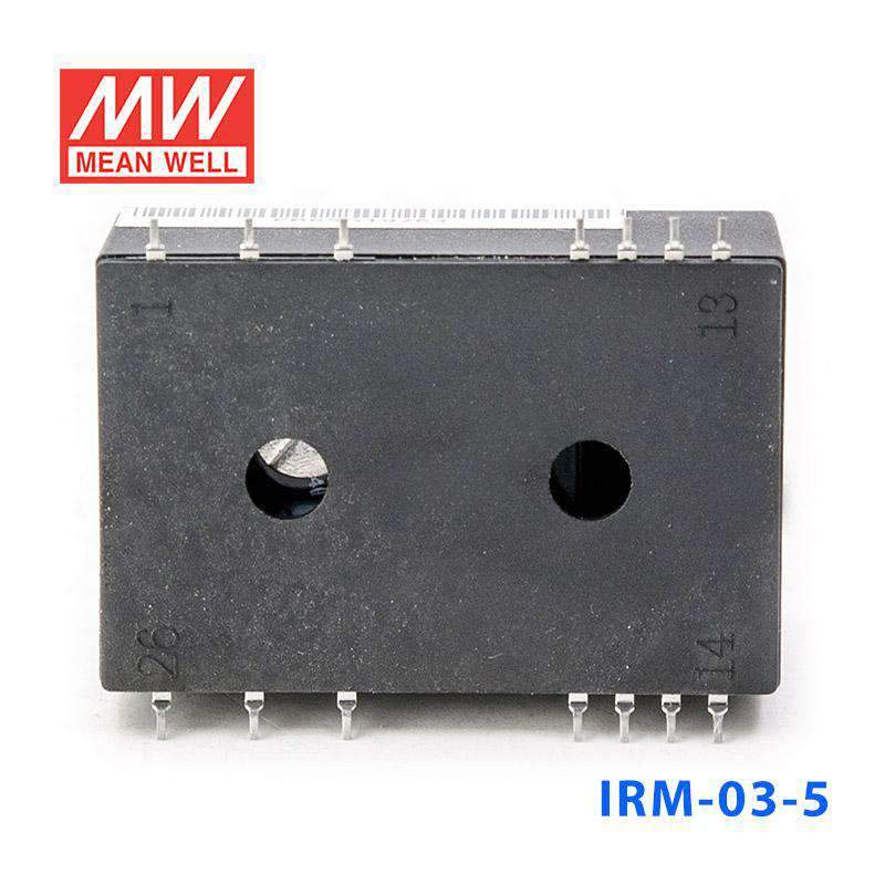 Mean Well IRM-03-5 Switching Power Supply 3W 5V 600mA - Encapsulated - IRM-03-5 - powersupplymall.com