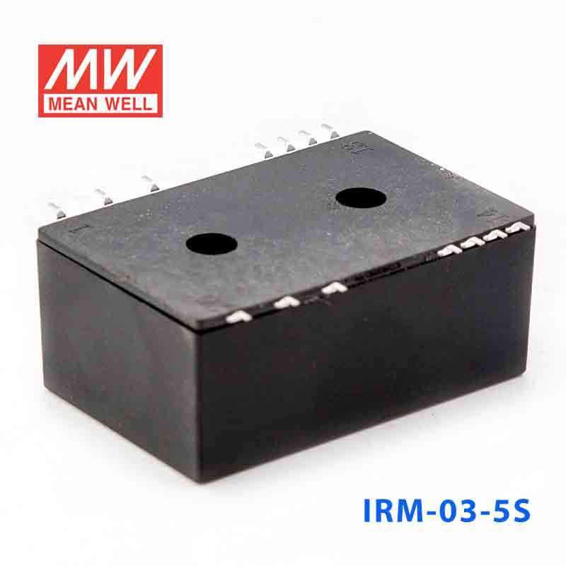 Mean Well IRM - 03 - 5S Switching Power Supply 3W 5V 600mA - Encapsulated - IRM - 03 - 5S - powersupplymall.com