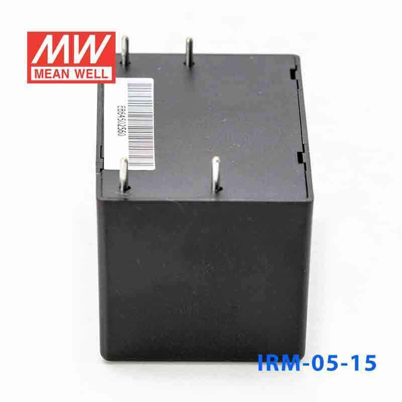 Mean Well IRM - 05 - 15 Switching Power Supply 4.95W 15V 0.33A - Encapsulated - IRM - 05 - 15 - powersupplymall.com