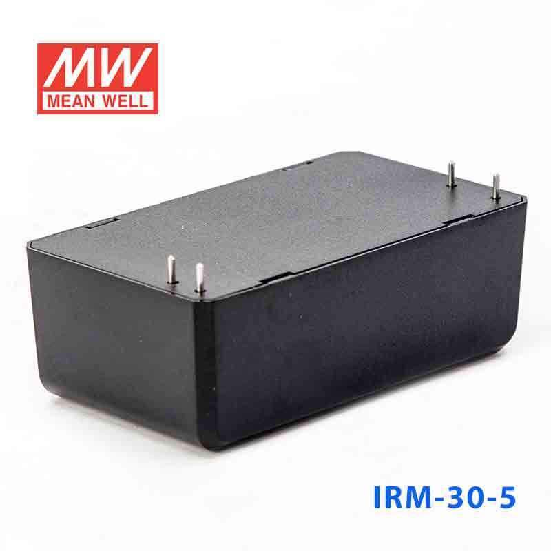 Mean Well IRM-30-5 Switching Power Supply 3W 5V 6A - Encapsulated - IRM-30-5 - powersupplymall.com