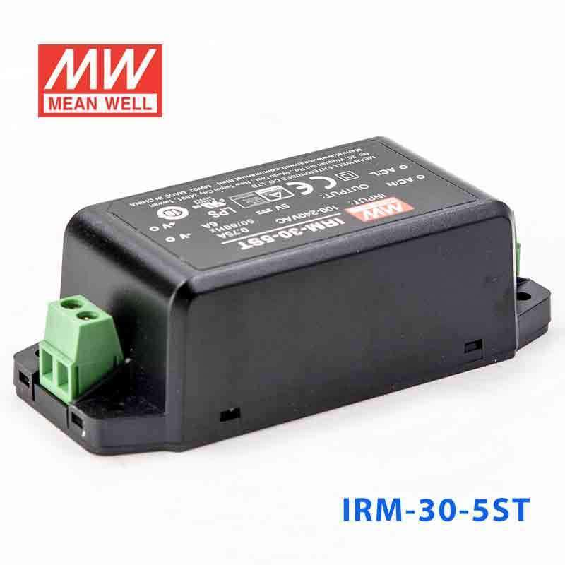 Mean Well IRM - 30 - 5ST Switching Power Supply 3W 5V 6A - Encapsulated - IRM - 30 - 5ST - powersupplymall.com