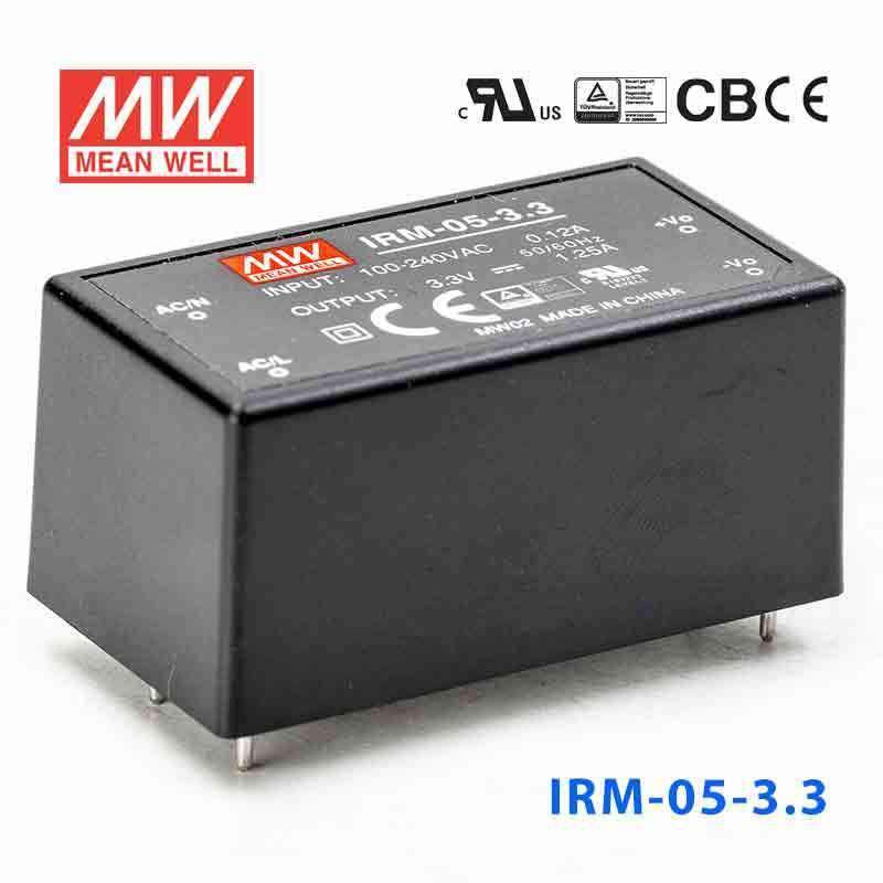 Mean Well IRM 3.3V Switching Power Supply - - powersupplymall.com