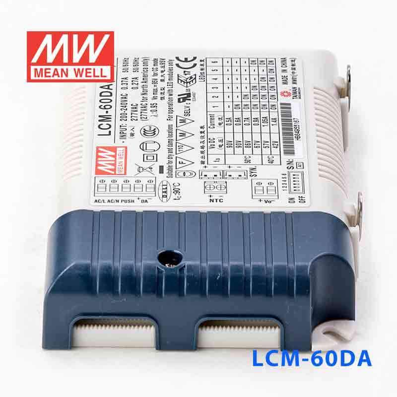 Mean Well LCM - 60DA AC - DC Multi - Stage LED driver Constant Current - LCM - 60DA - powersupplymall.com