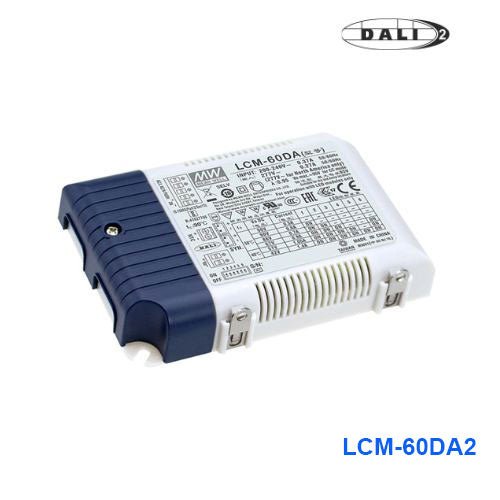 Mean Well LCM - 60DA2 Power Supply 60W 500mA 600mA 700mA(default) 900mA 1050mA 1400mA - DALI2 and Push - LCM - 60DA2 - powersupplymall.com