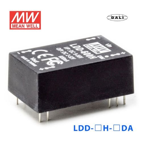 Mean Well LDD - 1050H - DA DC/DC LED Driver CC 1050mA - Step - down - LDD - 1050H - DA - powersupplymall.com