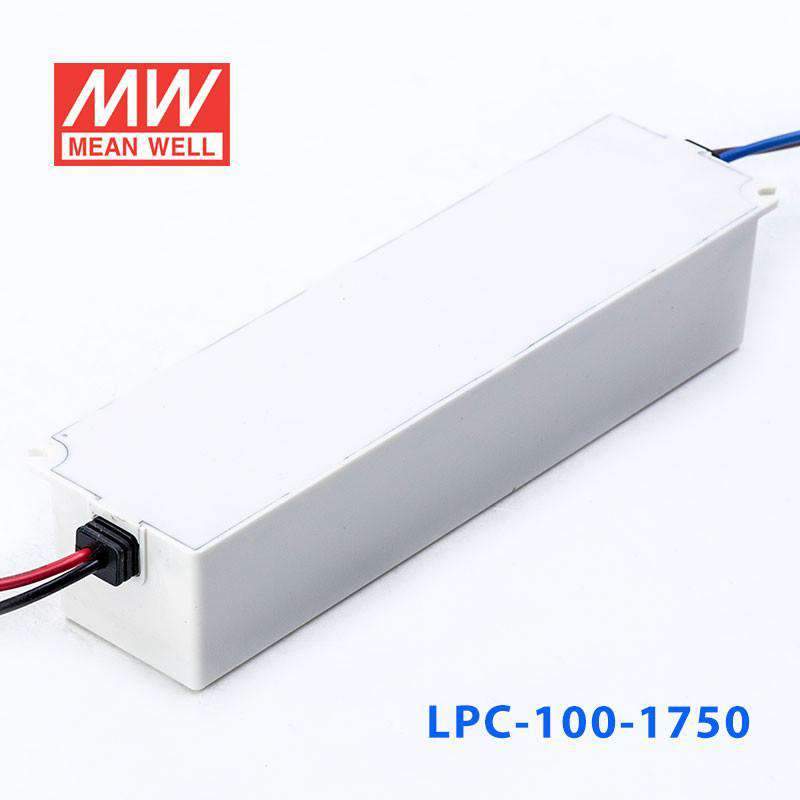 Mean Well LPC-100-1750 Power Supply 100W 1750mA - LPC-100-1750 - powersupplymall.com