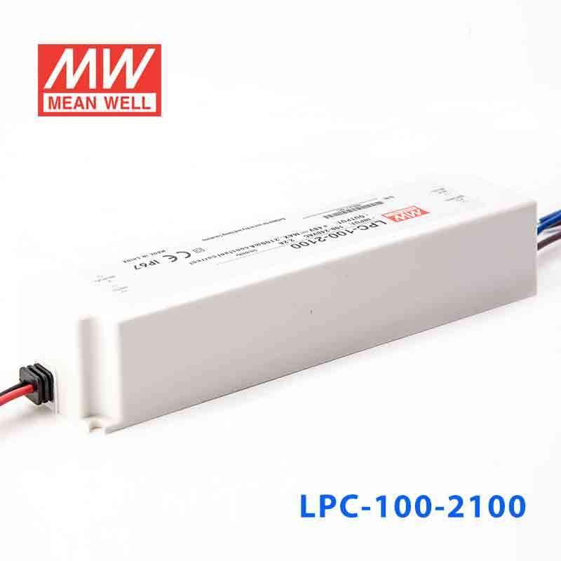 Mean Well LPC - 100 - 2100 Power Supply 100W 2100mA - LPC - 100 - 2100 - powersupplymall.com