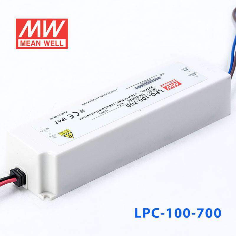 Mean Well LPC - 100 - 700 Power Supply 100W 700mA - LPC - 100 - 700 - powersupplymall.com