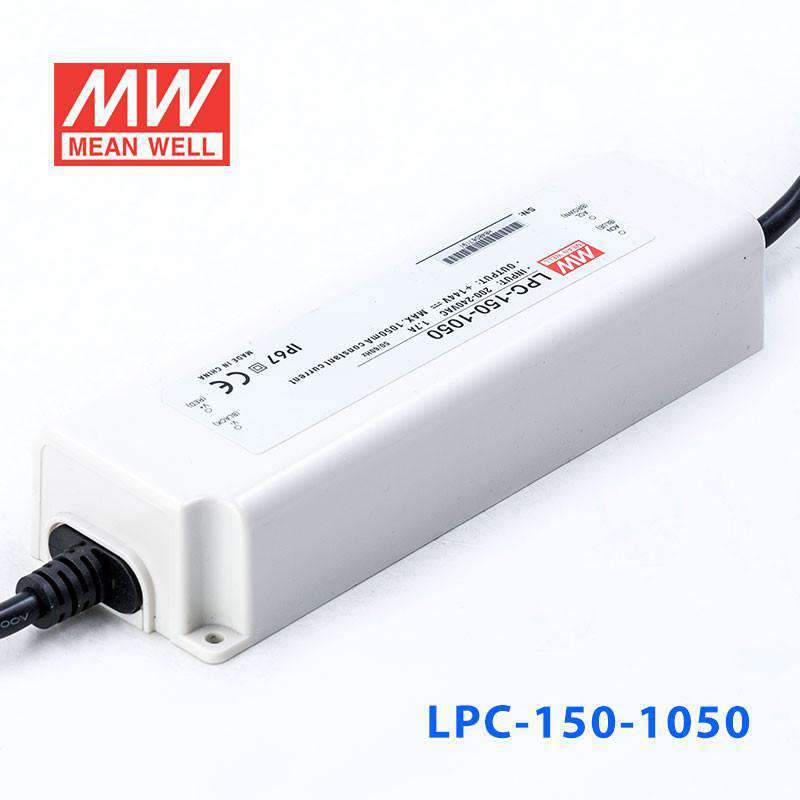 Mean Well LPC - 150 - 1050 Power Supply 150W 1050mA - LPC - 150 - 1050 - powersupplymall.com
