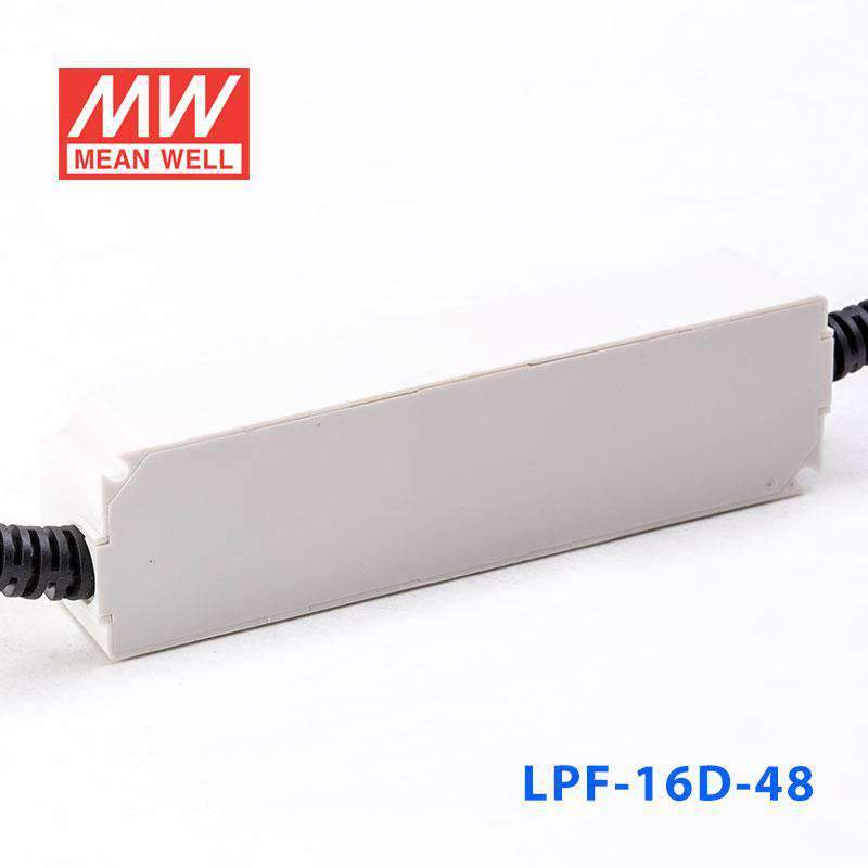 Mean Well LPF - 16D - 48 Power Supply 16W 48V - Dimmable - LPF - 16D - 48 - powersupplymall.com