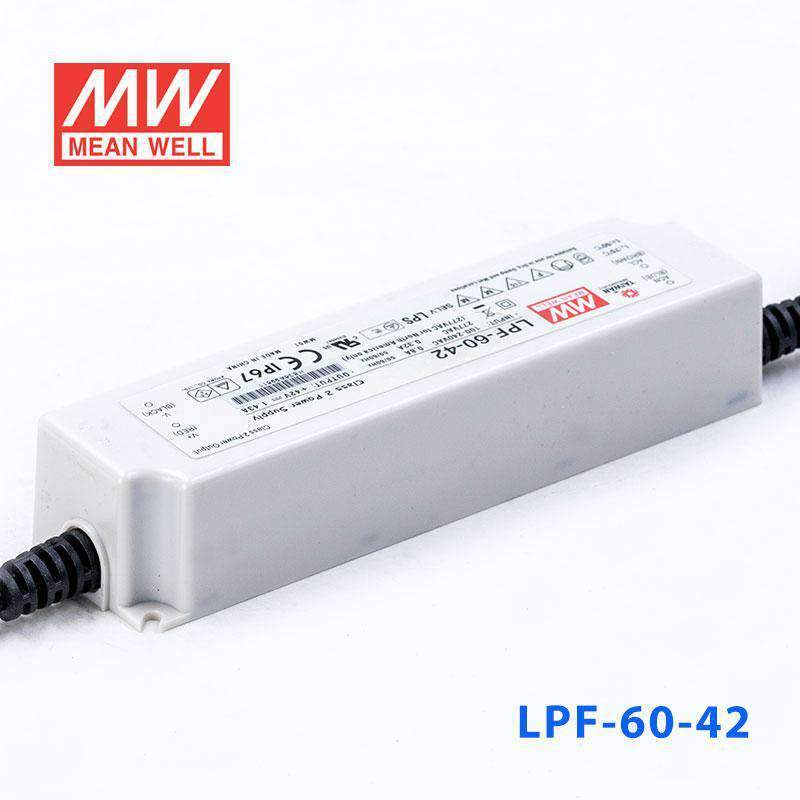 Mean Well LPF - 60 - 42 Power Supply 60W 42V - LPF - 60 - 42 - powersupplymall.com