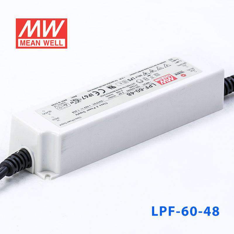 Mean Well LPF - 60 - 48 Power Supply 60W 48V - LPF - 60 - 48 - powersupplymall.com