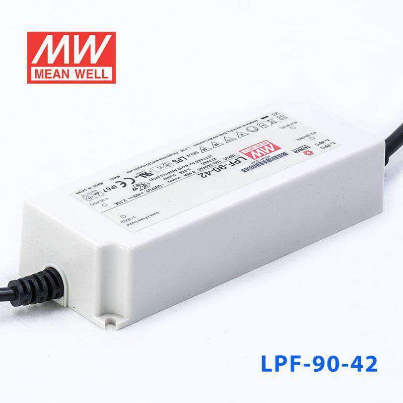 Mean Well LPF - 90 - 42 Power Supply 90W 42V - LPF-90-42 - powersupplymall.com