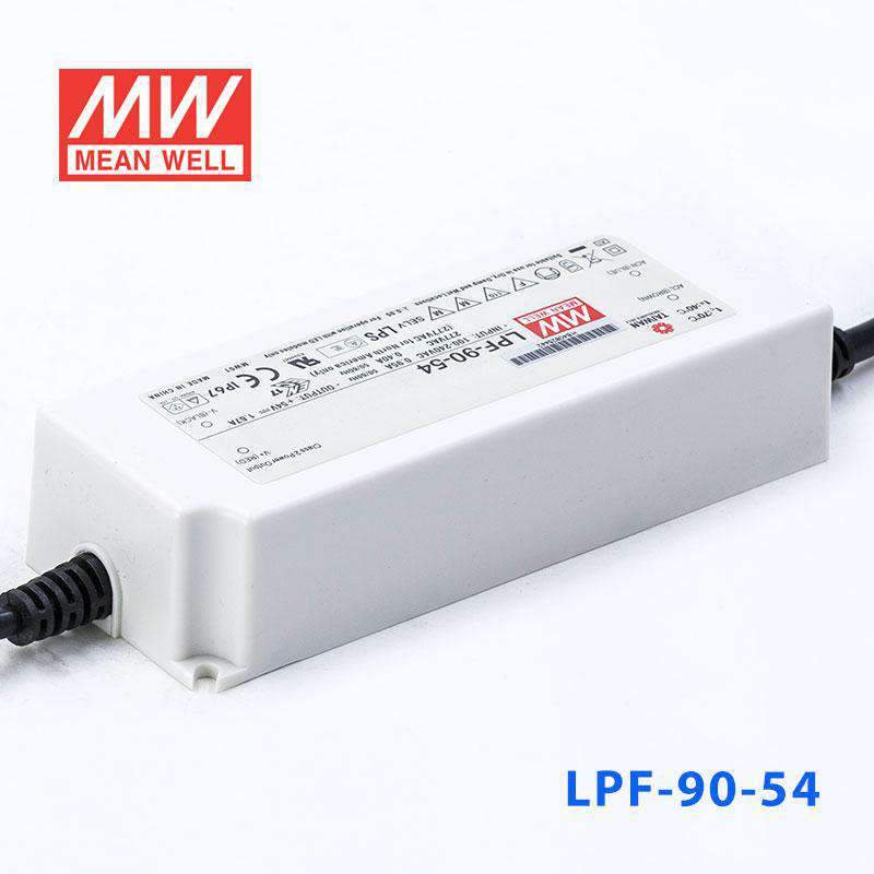 Mean Well LPF - 90 - 54 Power Supply 90W 54V - LPF - 90 - 54 - powersupplymall.com