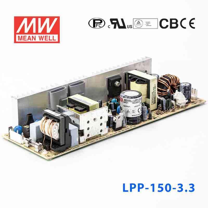Mean Well LPP - 150 - 3.3 Power Supply 99W 3.3V - LPP - 150 - 3.3 - powersupplymall.com