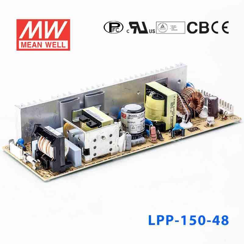 Mean Well LPP - 150 - 48 Power Supply 153W 48V - LPP - 150 - 48 - powersupplymall.com