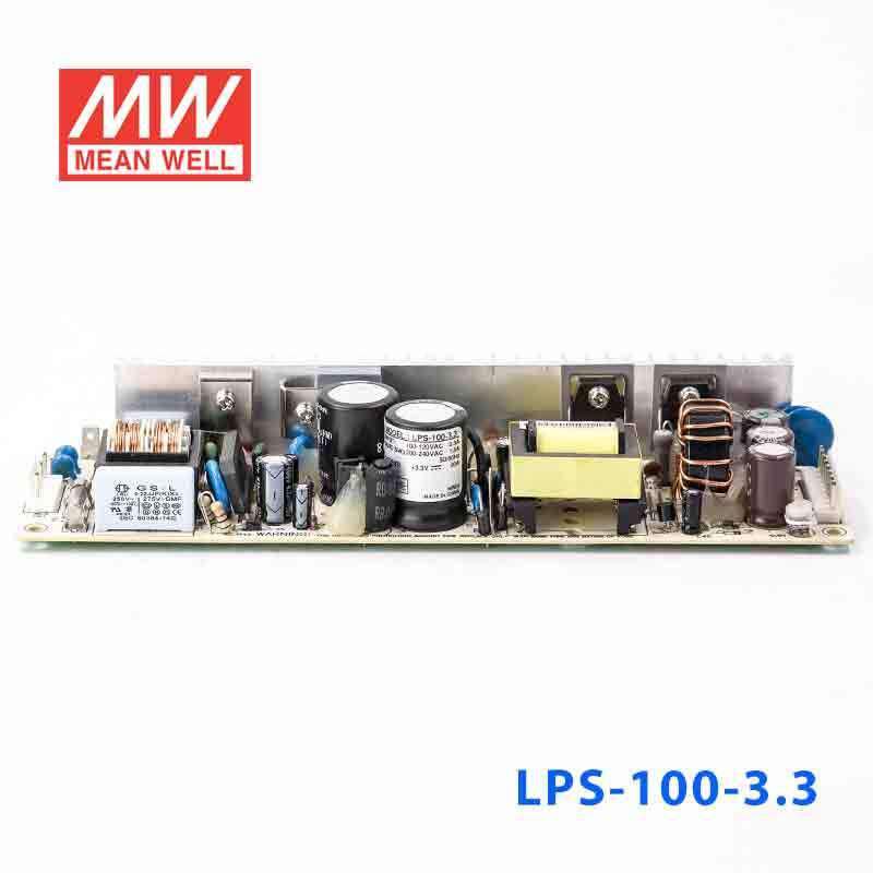 Mean Well LPS - 100 - 3.3 Power Supply 66W 3.3V - LPS - 100 - 3.3 - powersupplymall.com