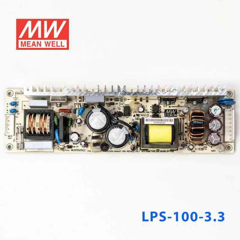 Mean Well LPS - 100 - 3.3 Power Supply 66W 3.3V - LPS - 100 - 3.3 - powersupplymall.com