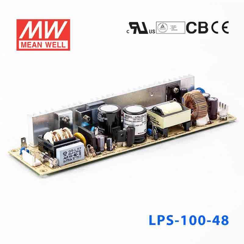 Mean Well LPS - 100 - 48 Power Supply 100W 48V - LPS - 100 - 48 - powersupplymall.com