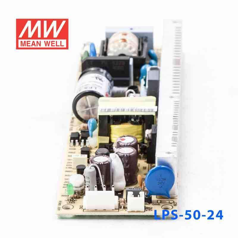 Mean Well LPS - 50 - 24 Power Supply 50W 24V - LPS - 50 - 24 - powersupplymall.com