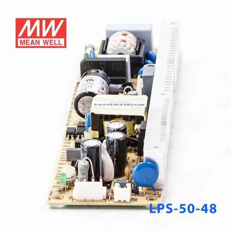 Mean Well LPS - 50 - 48 Power Supply 52W 48V - LPS - 50 - 48 - powersupplymall.com