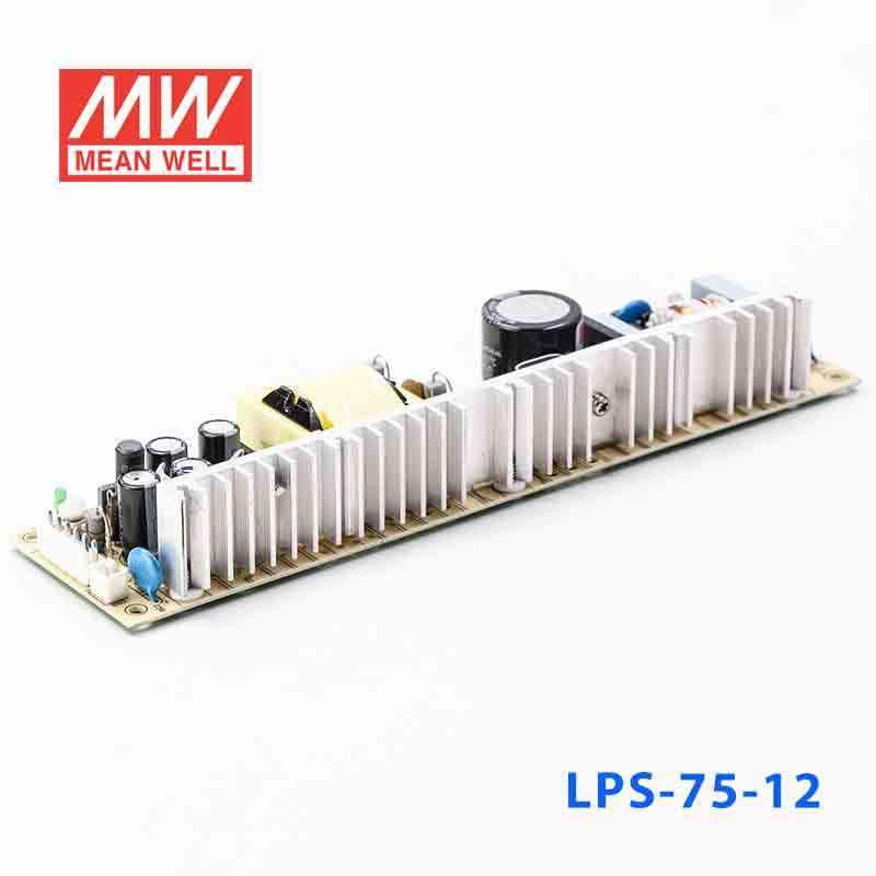 Mean Well LPS - 75 - 12 Power Supply 74W 12V - LPS - 75 - 12 - powersupplymall.com