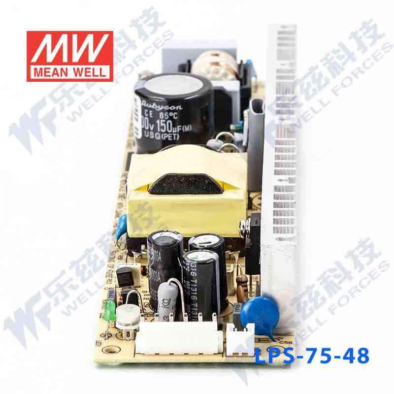 Mean Well LPS - 75 - 48 Power Supply 75W 48V - LPS - 75 - 48 - powersupplymall.com