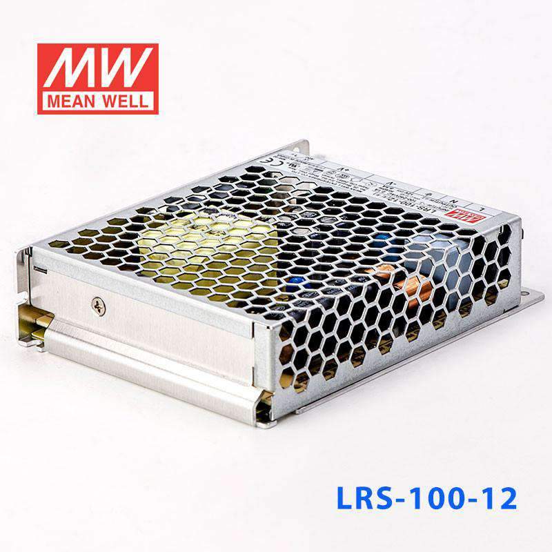 Mean Well LRS - 100 - 12 Power Supply 100W 12V - LRS - 100 - 12 - powersupplymall.com