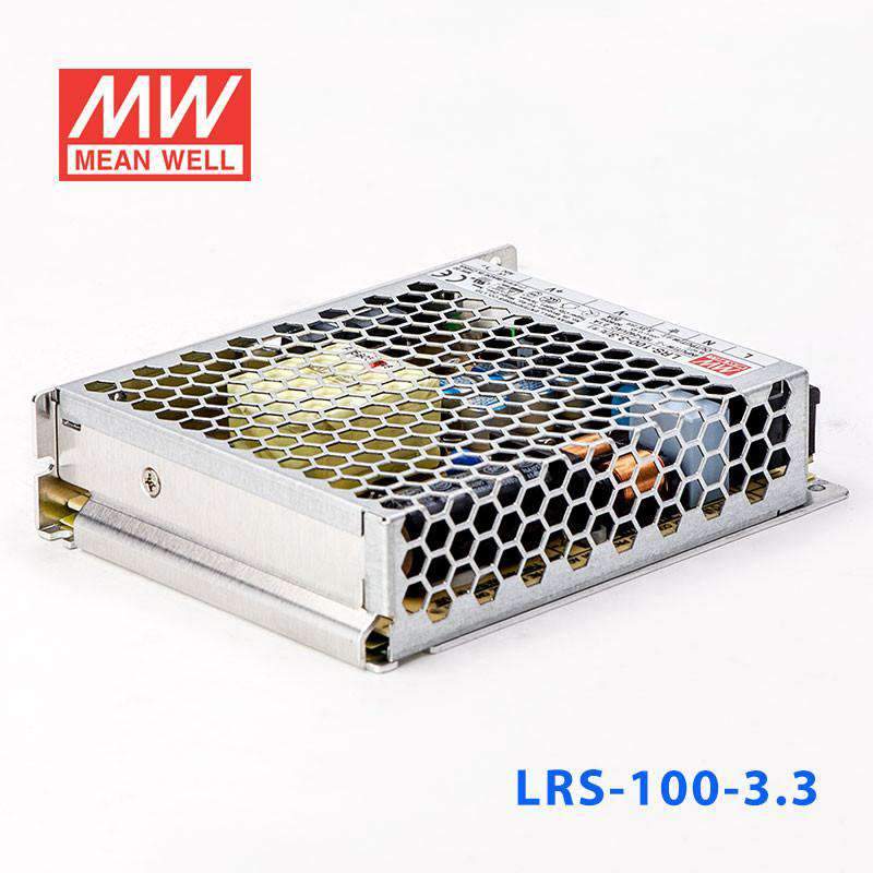 Mean Well LRS - 100 - 3.3 Power Supply 100W 3.3V - LRS - 100 - 3.3 - powersupplymall.com