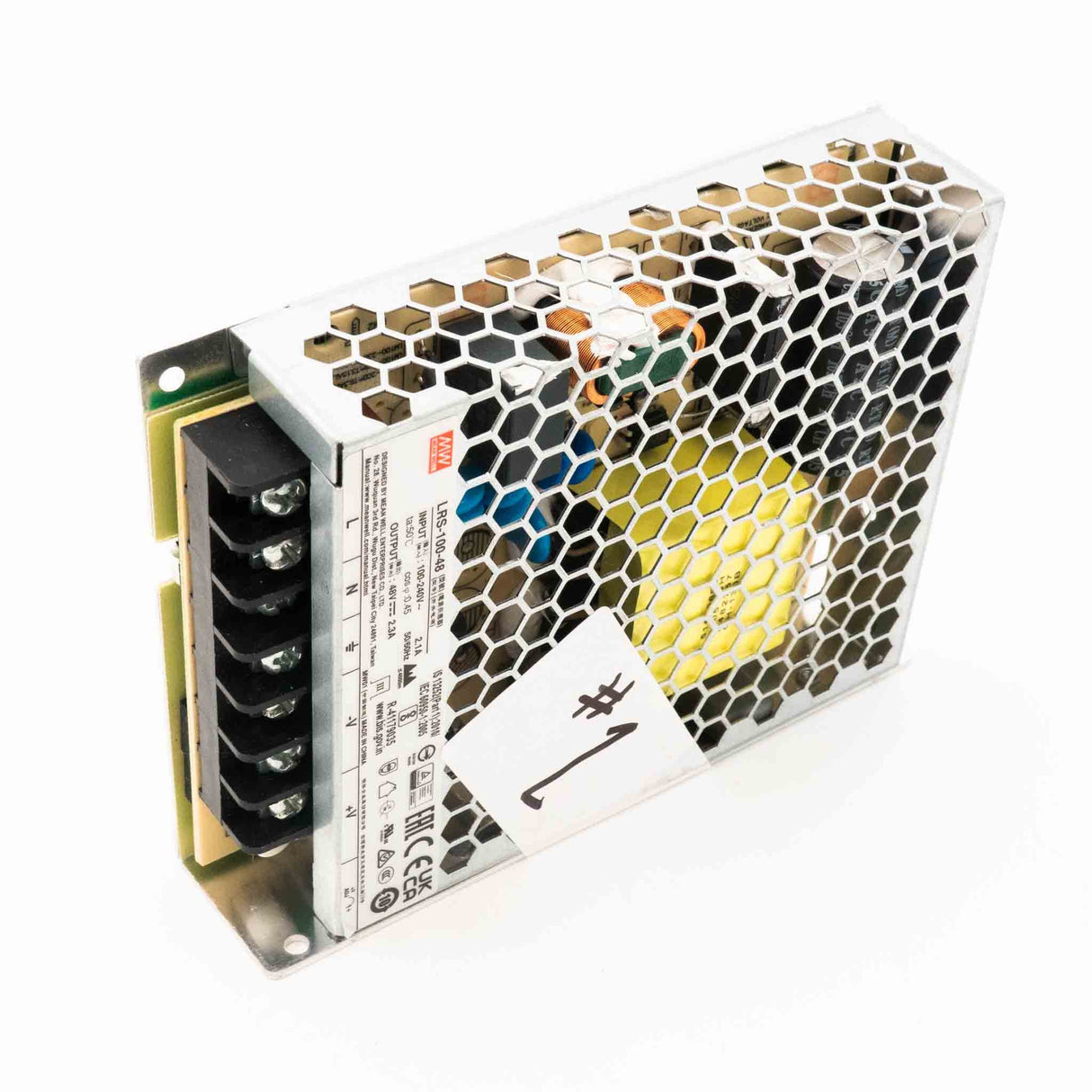 Mean Well LRS - 100 - 48 Power Supply 100W 48V - Open Box - LRS - 100 - 48 - OB1 - powersupplymall.com