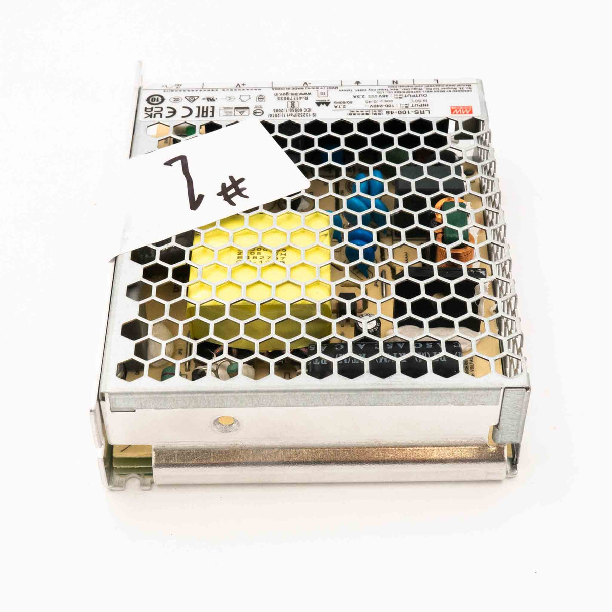 Mean Well LRS - 100 - 48 Power Supply 100W 48V - Open Box - LRS - 100 - 48 - OB1 - powersupplymall.com