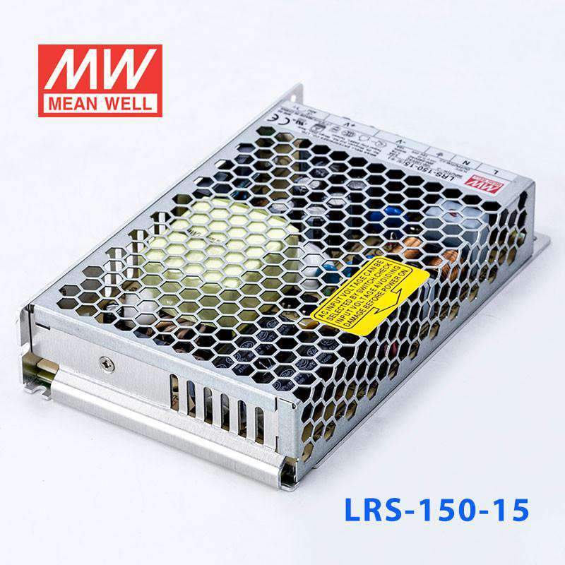 Mean Well LRS - 150 - 15 Power Supply 150W 15V - LRS - 150 - 15 - powersupplymall.com