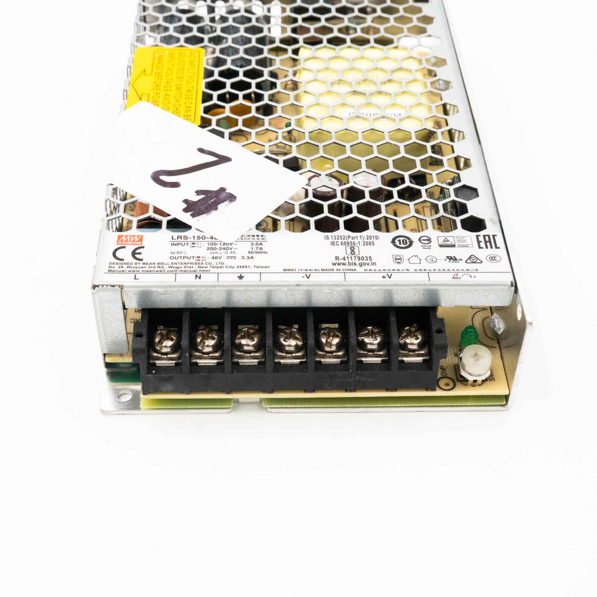 Mean Well LRS - 150 - 48 Power Supply 150W 48V - Open Box - LRS - 150 - 48 - OB2 - powersupplymall.com