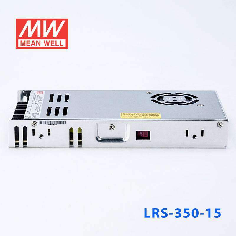 Mean Well LRS - 350 - 15 Power Supply 350W 15V - LRS - 350 - 15 - powersupplymall.com