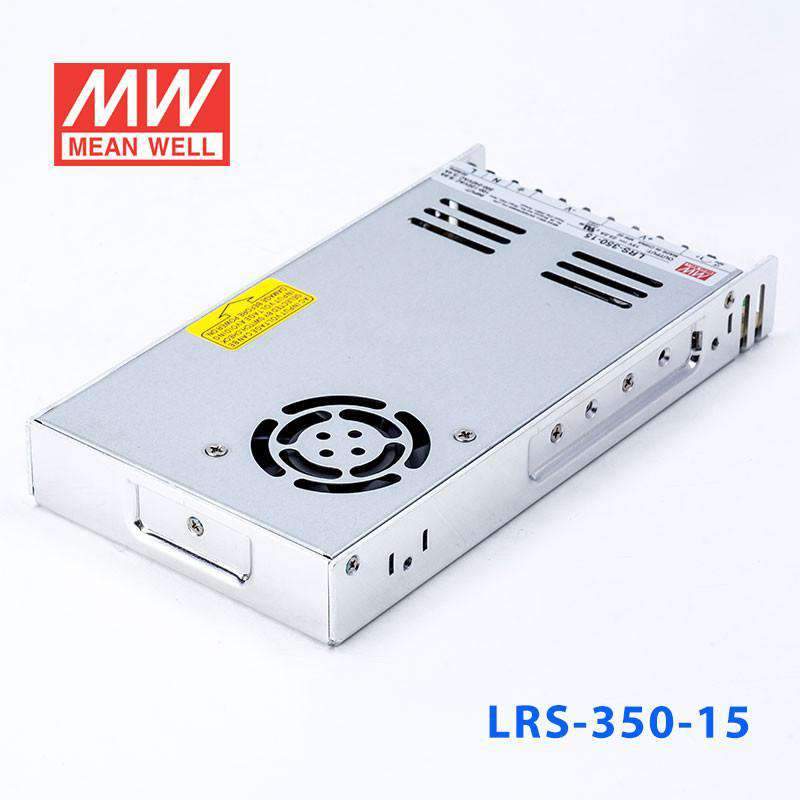 Mean Well LRS - 350 - 15 Power Supply 350W 15V - LRS - 350 - 15 - powersupplymall.com