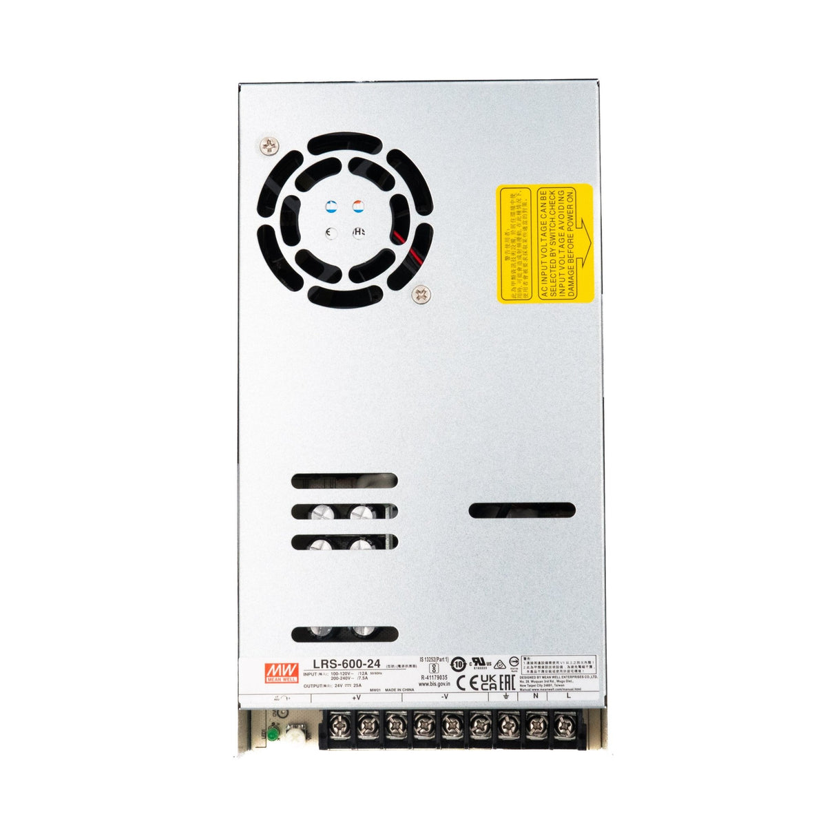 Mean Well LRS - 600 - 24 Power Supply 600W 24V - lrs-600-24 - powersupplymall.com