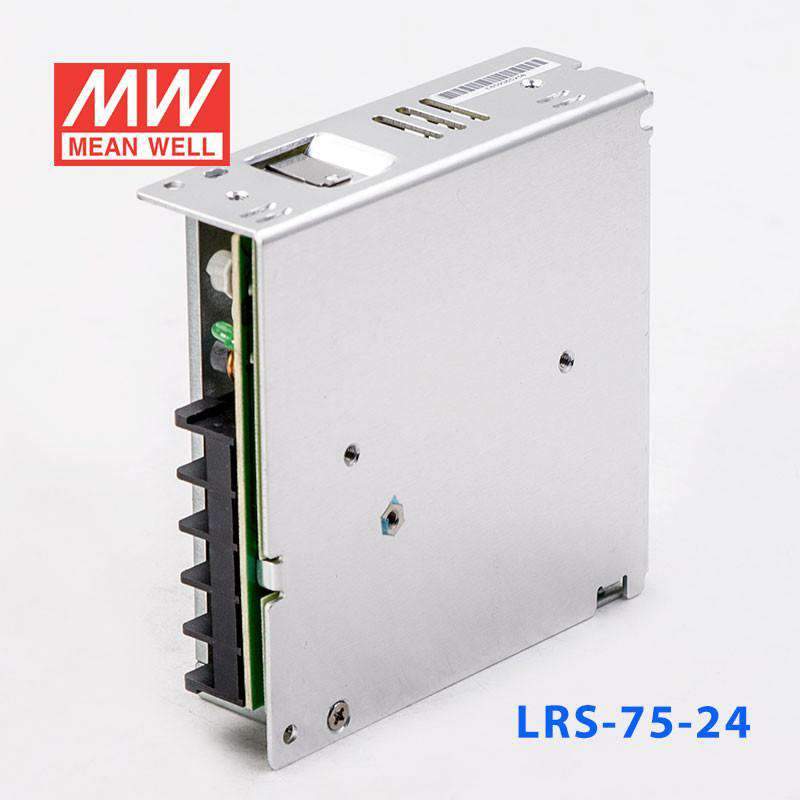 Mean Well LRS - 75 - 24 Power Supply 75W 24V - LRS - 75 - 24 - powersupplymall.com