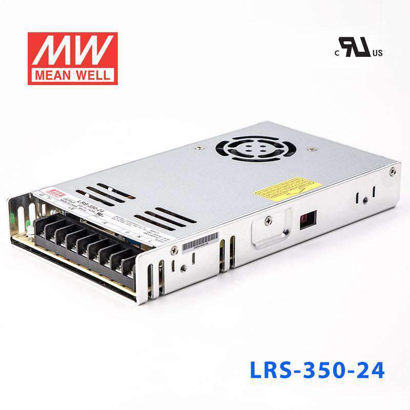 Mean Well LRS Series Power Supply 24V (35~600W) - powersupplymall.com