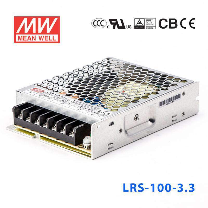 Mean Well LRS Series Power Supply 3.3V (50~350W) - powersupplymall.com