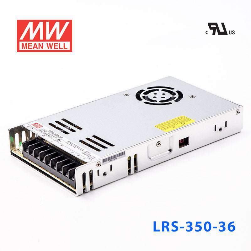 Mean Well LRS Series Power Supply 36V (35~600W) - powersupplymall.com