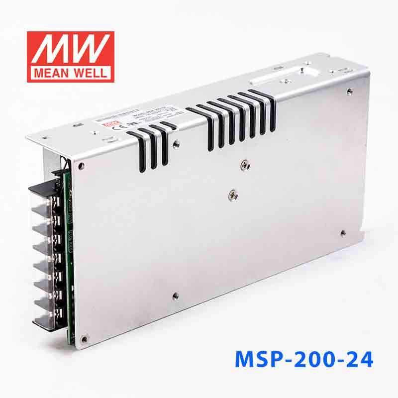 Mean Well MSP - 200 - 24 Power Supply 201.6W 24V - MSP - 200 - 24 - powersupplymall.com