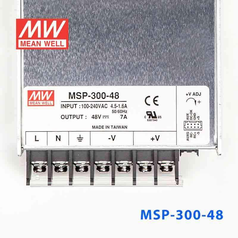 Mean Well MSP - 300 - 48 Power Supply 336W 48V - MSP - 300 - 48 - powersupplymall.com