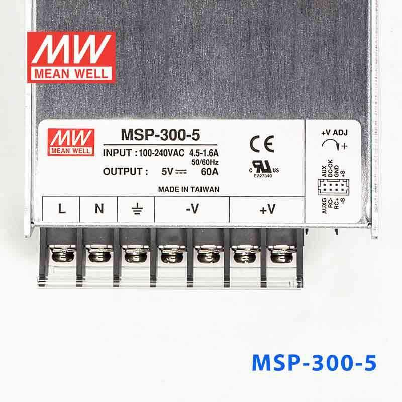 Mean Well MSP - 300 - 5 Power Supply 300W 5V - MSP - 300 - 5 - powersupplymall.com