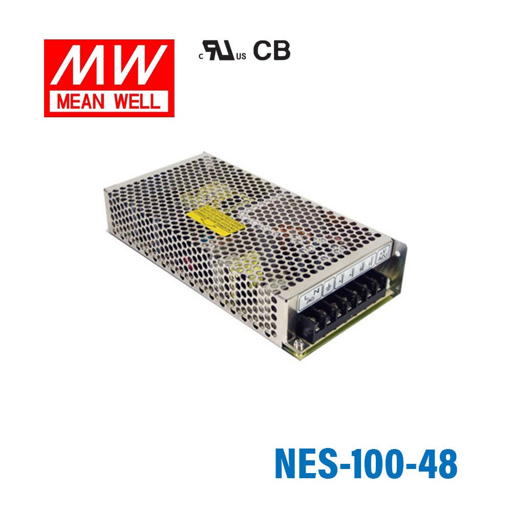 Mean Well NES - 100 - 48 NE Series Switching Power Supply - NES-100-48 - powersupplymall.com