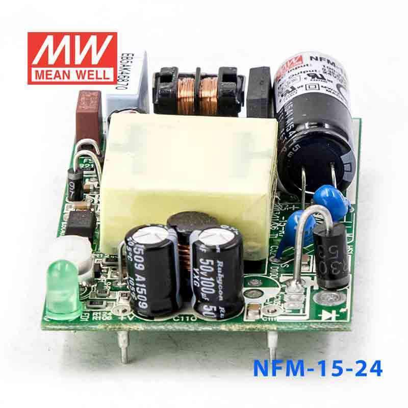Mean Well NFM - 15 - 24 Power Supply 15W 24V - NFM - 15 - 24 - powersupplymall.com