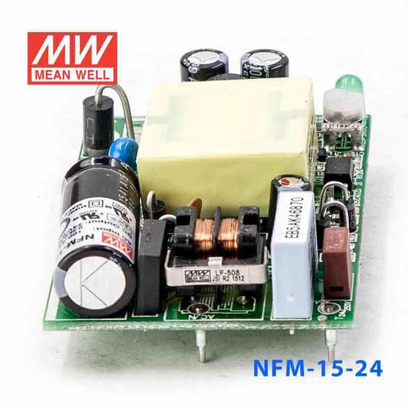 Mean Well NFM - 15 - 24 Power Supply 15W 24V - NFM - 15 - 24 - powersupplymall.com