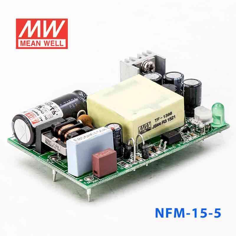Mean Well NFM - 15 - 5 Power Supply 15W 5V - NFM - 15 - 5 - powersupplymall.com